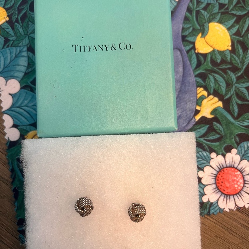 Tiffany & Co. Twist Knot Earrings